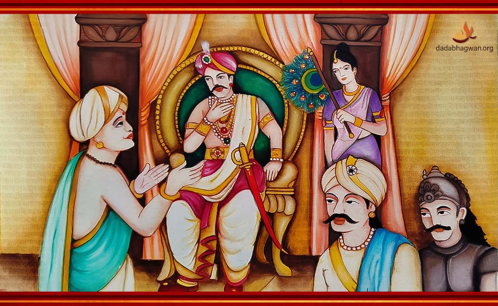 Idol of Sambhavnath Bhagwan, the Third Tirthankara, in serene meditative posture